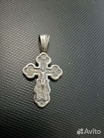 Крест серебрянный