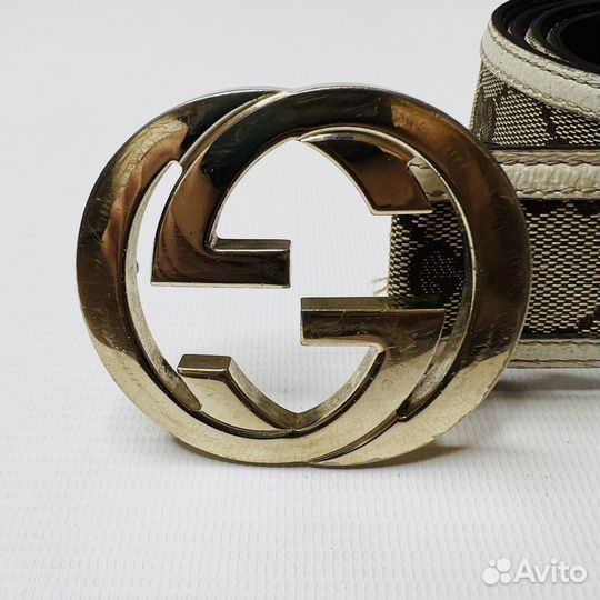 Ремень Gucci GG Canvas оригинал