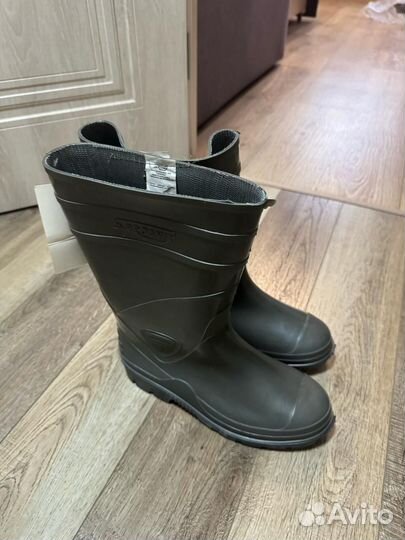 Сапоги мужские демисезонные резиновые пвх