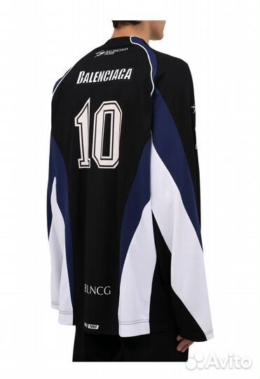 Лонгслив balenciaga paris soccer