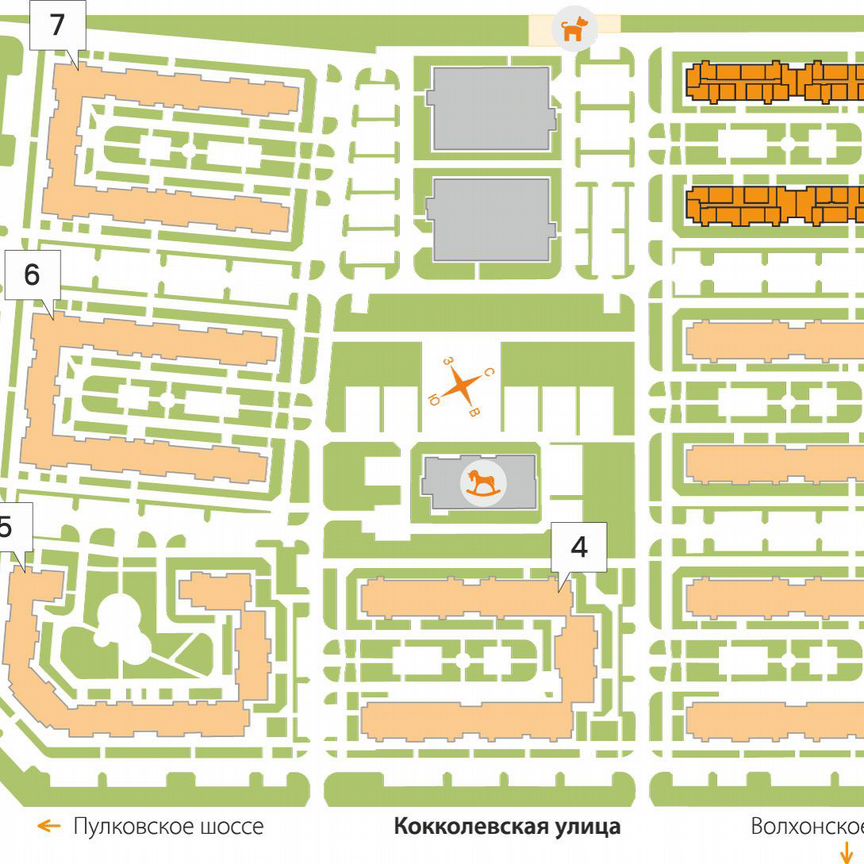 3-к. квартира, 76 м², 1/5 эт.