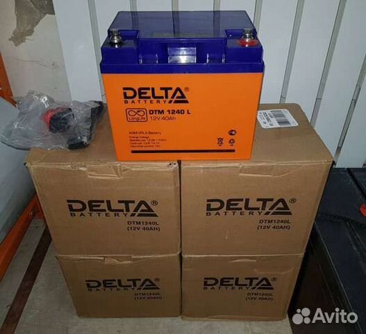 Delta 1240 l. Аккумулятор Delta DTM 1240 L. АКБ Delta DTM 1240l 12v 40ah. Delta DTM 1240 L (12v 40ah) (dtm1240l). Аккумуляторная батарея Delta 12v / 40ah.