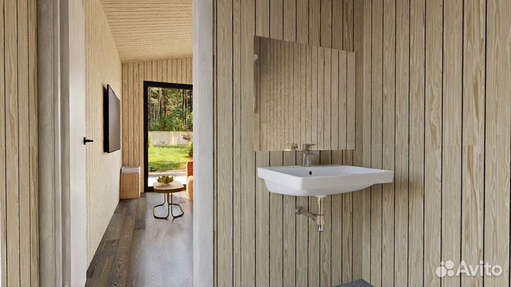 Модульный дом 5х7 Утепленный для Карелии