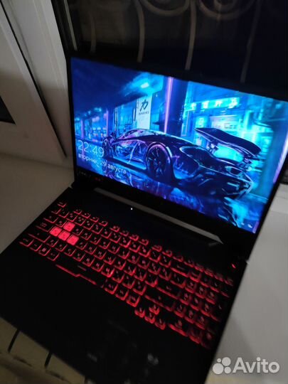 Игровой ноутбук asus tuf gaming f15FX506H RTX3050