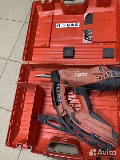 Пистолет газовый монтажный hilti GX 120