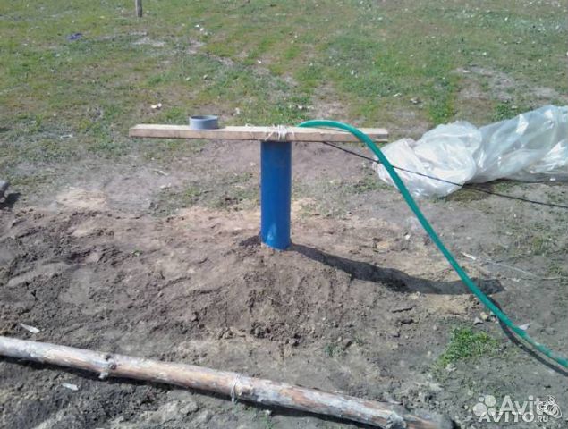 Пробьём скважину в помещении, установим станцию