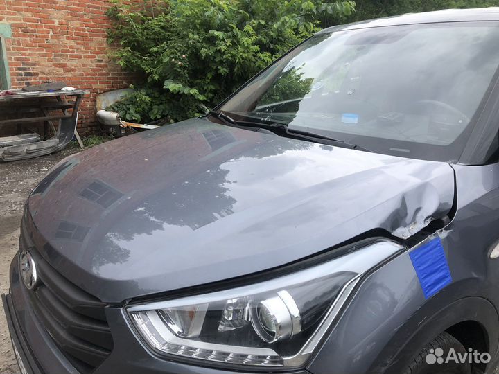 Капот на hyundai creta
