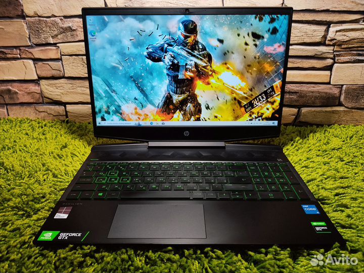 Игровой HP Core i5-9300 16Gb SSD GeForce GTX 1650