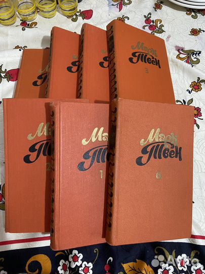 Набор кгиг Марк Твен 7 книг