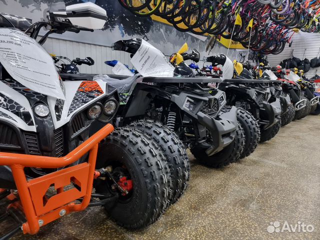 Квадроциклы в наличии в Тюмени на Чаркова 37