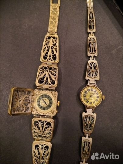 Часы наручные женские механические СССР