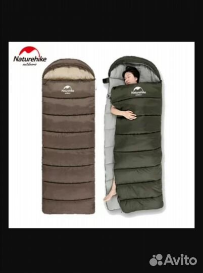 Спальный мешок новый Naturehike U250