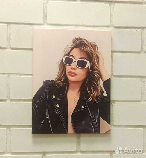 Печать вашего фото на холсте