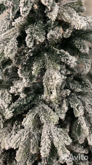 Елка искусственная 180см в снежном напылении