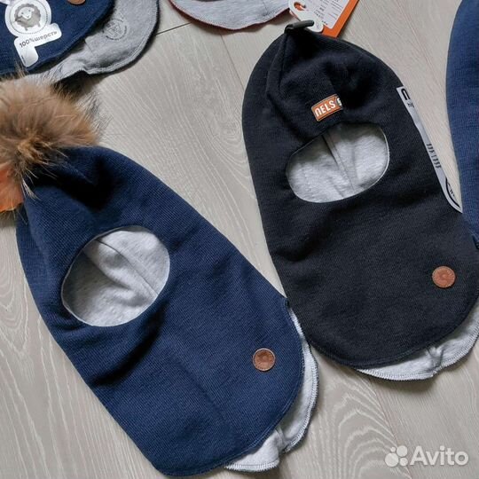 Шапка шлем Nels для мальчика