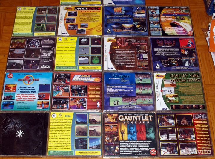 Диски, игры для Sega Dreamcast