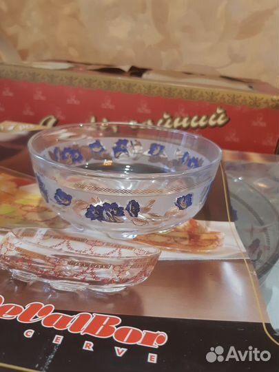 Набор салатников стеклянных