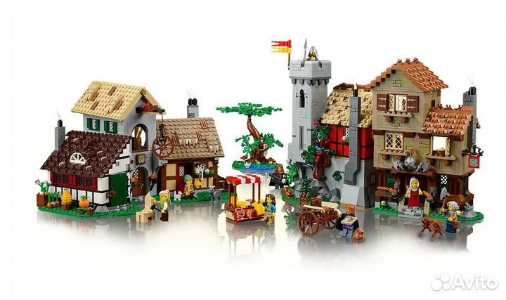 10332 lego icons Средневековая городская площадь