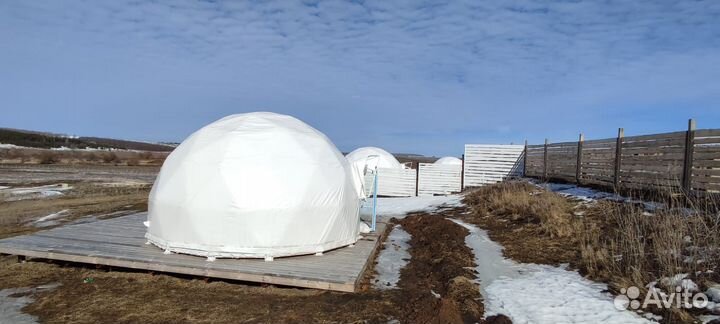 Геокупол для глемпинга
