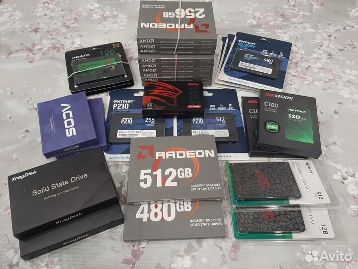 SSD и HDD SATA M.2 Nvme PCI-E (Опт и Розница)