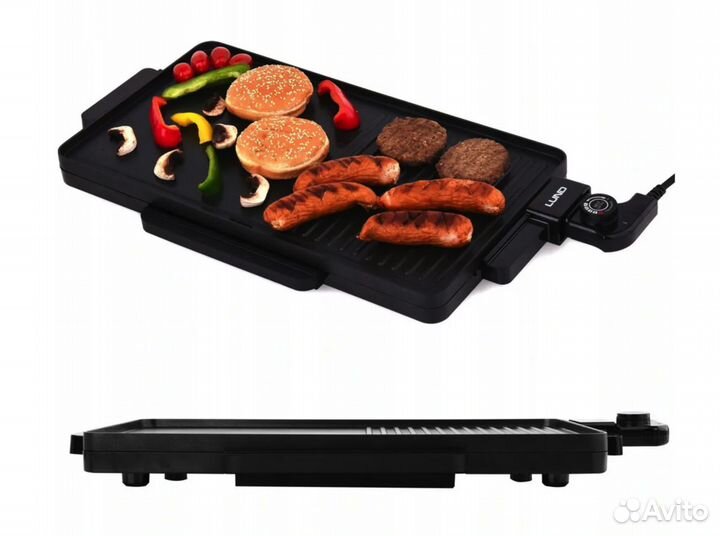 Электрогриль Raclette Lund 67453 черный 2000 Вт