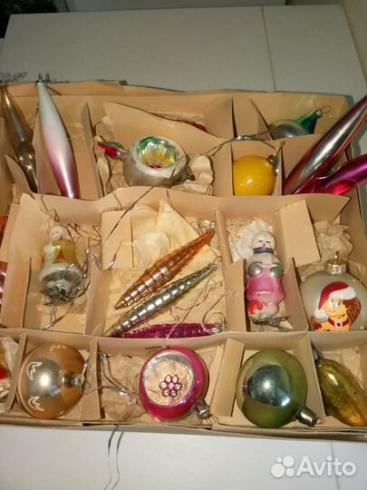 Елочные игрушки гдр