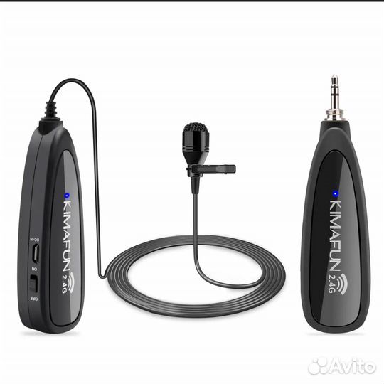 Беспроводной петличный микрофон