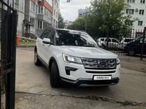 Ford Explorer 3.5 AT, 2018, 88 000 км, с пробегом, цена 3 400 000 руб.