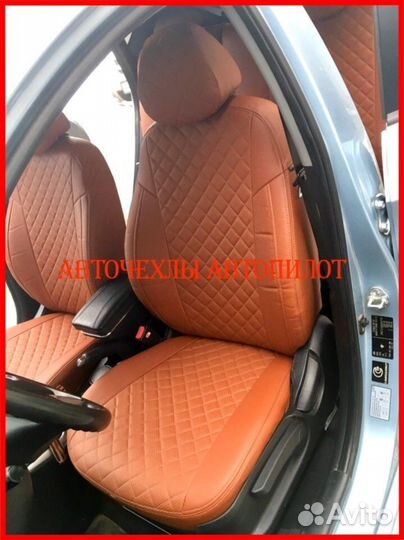 Чехлы Автопилот Hyundai Solaris 1 Sd из экокожи