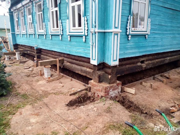 Поднятье домов