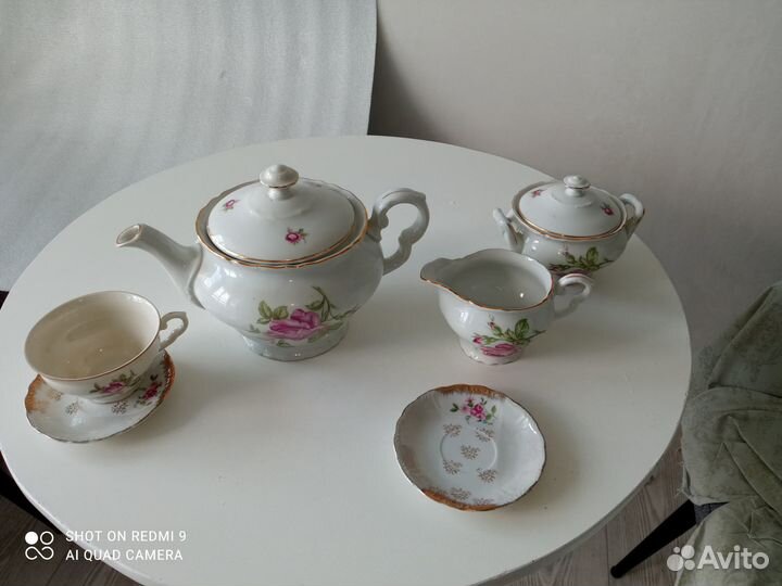 Чайник заварочный фарфоровый 1.3 л