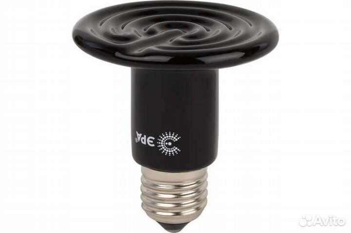 Лампа ик инфракрасн. керамич 50W E27 для обогрева