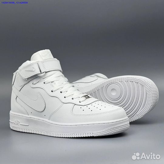 Кроссовки Nike Air Force 1 High (с мехом) (Арт.51241)