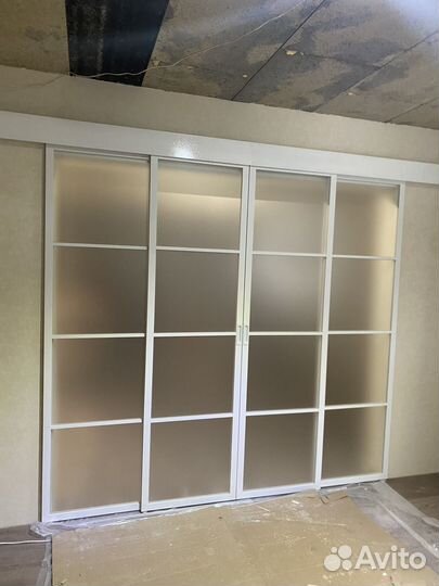 Межкомнатные перегородки и раздвижные двери