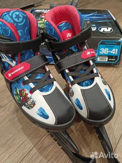 Коньки nordway детские раздвижные