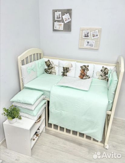 Бортики в кроватку