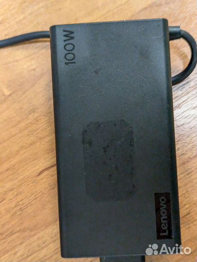 Блок питания type c 100w Lenovo