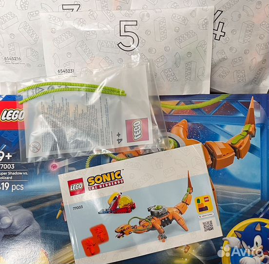 Lego Sonic the Hedgehog 77003 без минифигурок