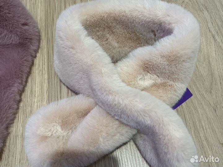 Шарф меховой новинка года для девочки