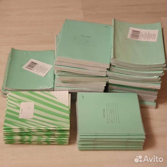 Тетради новые в упаковках/высокая белизна/ 18л/24л