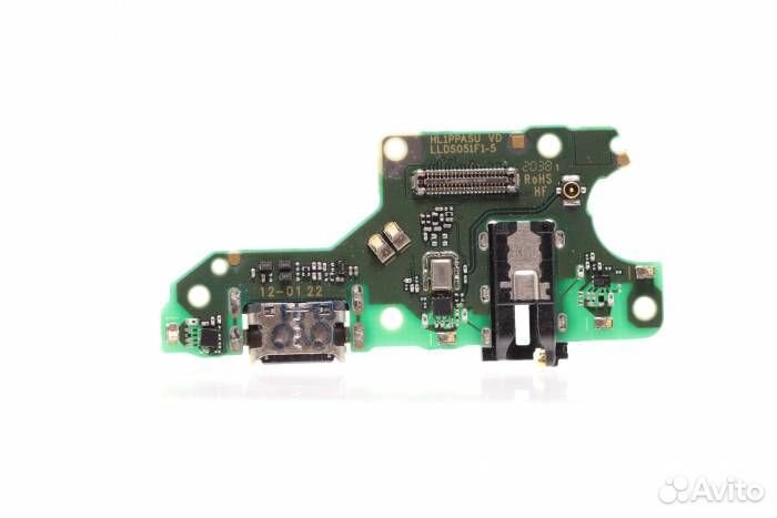 Шлейф Honor 10X Lite/P Smart 2021 (плата) разъем з