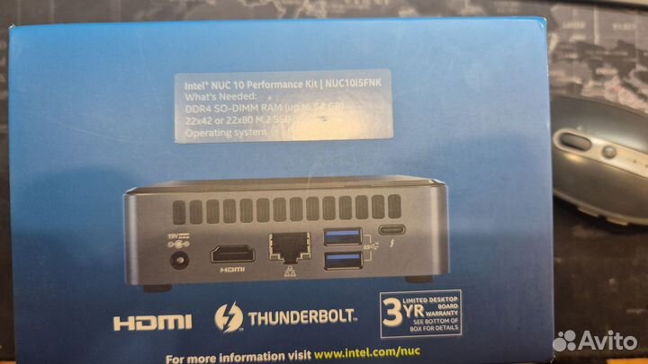 Мини пк Intеl nuс 10, nuс10i5fnк (bхnuс10i5fnk2)