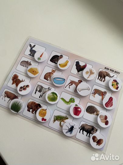 Игры на липучках(для разного возраста)