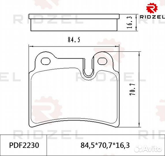 Колодки тормозные на Q7/Touareg 02/7L6698451B зад