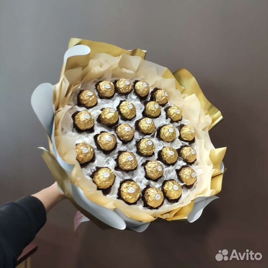Букет с Ферреро Роше