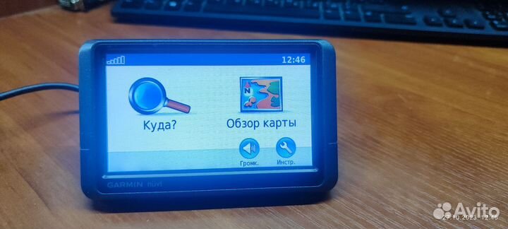 GPS навигатор Garmin Nuvi 205w