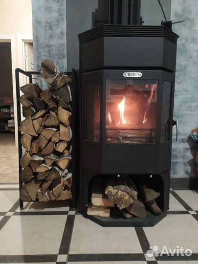 Каминная дровница лофт