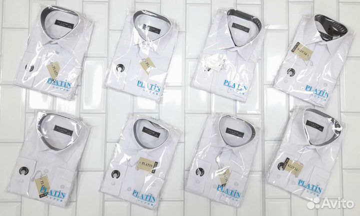 Рубашка школьная новая на мальчика размеры 116-164