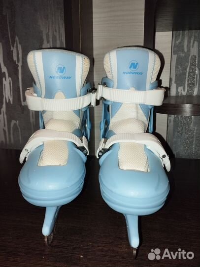 Коньки раздвижные Nordway 30-33