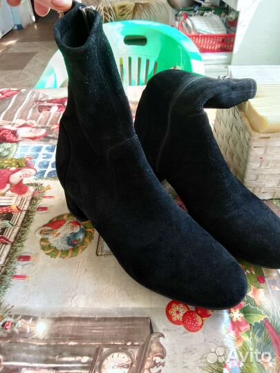 Ботинки замша 39р